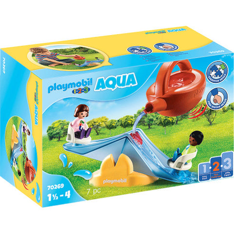 Set de Constructie Playmobil 1.2.3 Balansoar Cu Apa