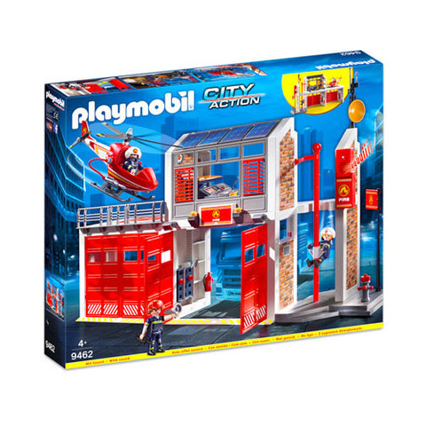 Set de Constructie Playmobil Statie de Pompieri