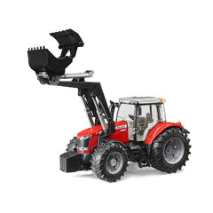Utilaj Bruder Tractor Massey Ferguson 7624 cu Incarcator Frontal