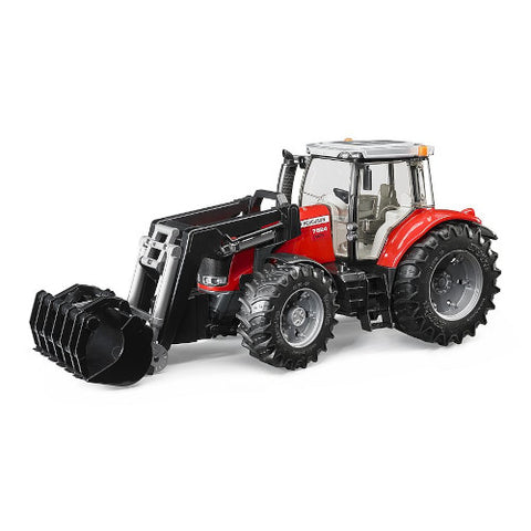 Bruder - Utilaj Tractor Massey Ferguson 7624 cu Incarcator Frontal