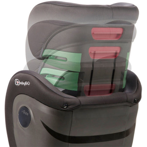 BabyGo - Scaun Auto  BabyGo i-Size SafeChild Grey 15-36 kg