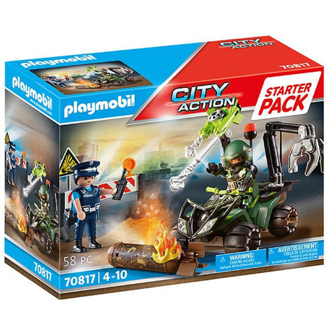 Playmobil  - Set de Constructie Playmobil Vehicul Special pentru Bombe