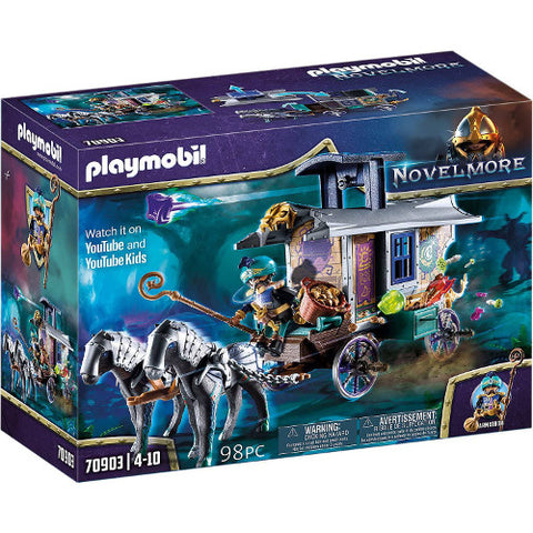 Playmobil  - Set de Constructie Playmobil Violet Vale - Trasura Negustorului