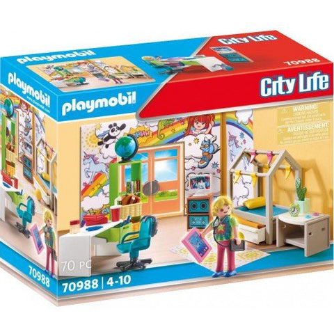Playmobil  - Set de Constructie Playmobil Camera Adolescentilor