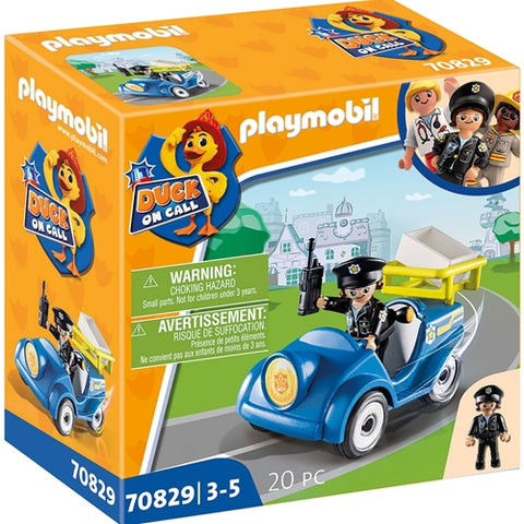 Set de Constructie Playmobil D.O.C Masinuta de Politie