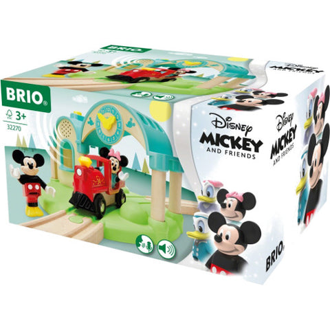 Brio  - Set de Joaca Brio Statie de Tren Mickey Mouse