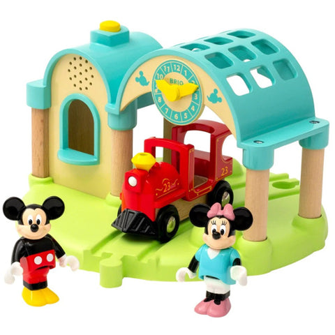 Brio  - Set de Joaca Brio Statie de Tren Mickey Mouse