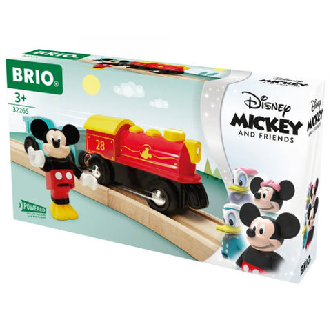 Brio  - Set de Joaca Brio Tren Mickey Mouse cu Baterii 