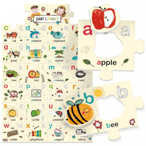 Headu - Puzzle Ecoplay Mare Alfabetul in Engleza