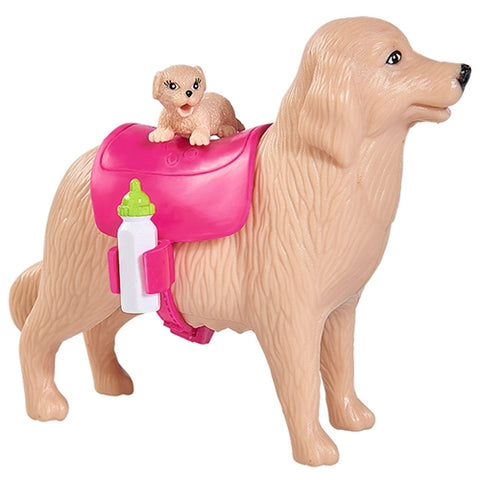 Simba - Papusa Simba Evi Love Dog Sitter 12 cm cu 4 Figurine si Accesorii