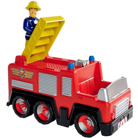 Simba - Masina de Pompieri Simba Fireman Sam Jupiter cu Figurina Sam