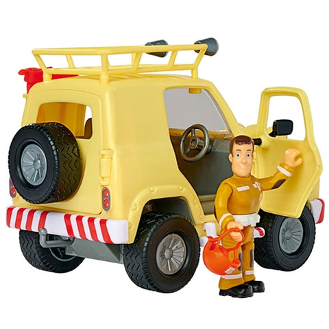 Simba - Masina Simba Fireman Sam Mountain 4x4 cu Figurina
