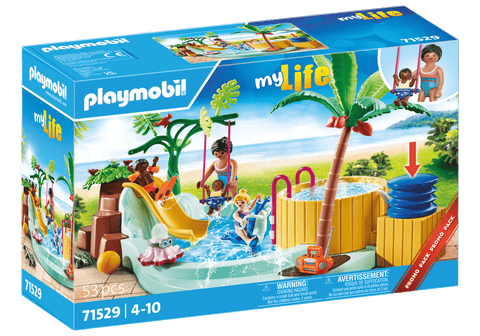 Playmobil-PISCINA DE COPII CU HIDROMASAJ