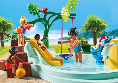 Playmobil-PISCINA DE COPII CU HIDROMASAJ