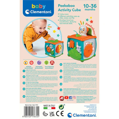 Clementoni- Cub cu Activitati Baby 