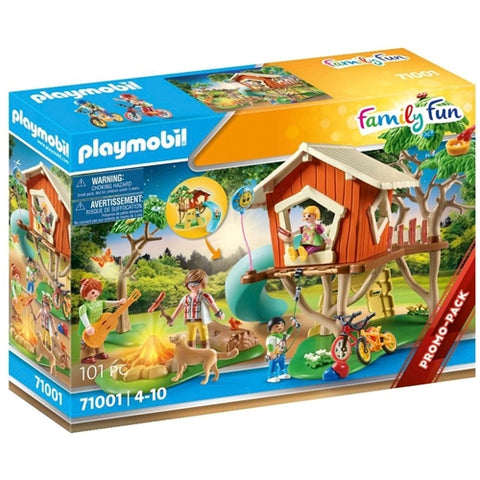 Playmobil - Set de Constructie Playmobil Casa din Copac cu Tobogan