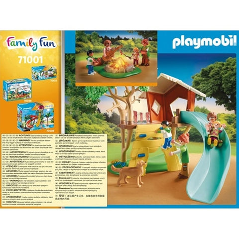 Playmobil - Set de Constructie Playmobil Casa din Copac cu Tobogan