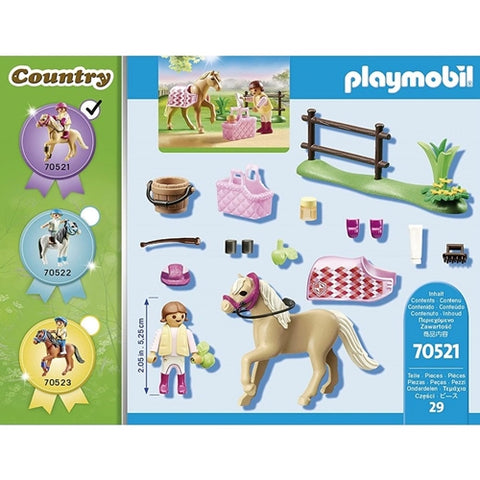 Playmobil  - Set de Constructie Playmobil Figurina Colectie Ponei de Calarie German