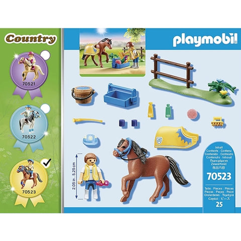 Set de Constructie Playmobil  Figurina Colectie Ponei Galez