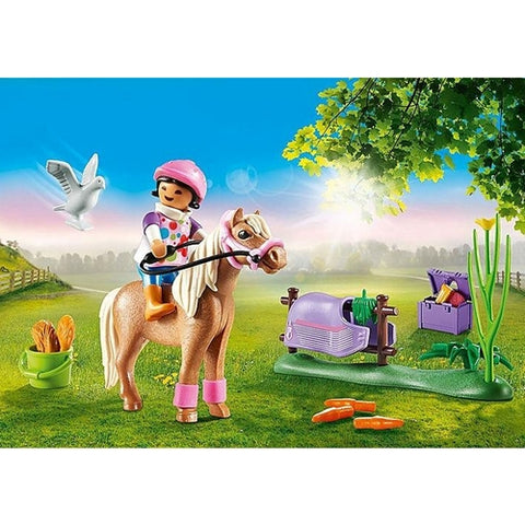 Set de Constructie Playmobil  Figurina Colectie Ponei Islandez