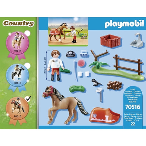 Playmobil  - Set de Constructie Playmobil Figurina Colectie Ponei Connemara