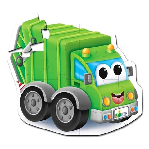 The learning journey - Primul Meu Puzzle De Podea The learning journey - Camion De Reciclat