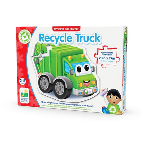 The learning journey - Primul Meu Puzzle De Podea The learning journey - Camion De Reciclat