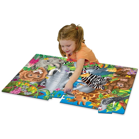 The learning journey - Puzzle Mare de Podea The learning journey - Animalele Lumii