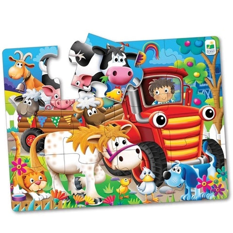 The learning journey - Primul Meu Puzzle de Podea The learning journey - Animale La Ferma