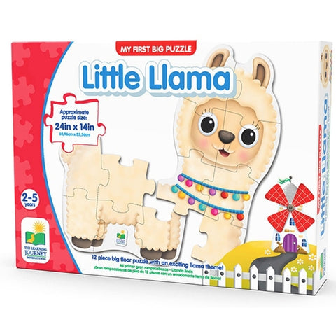 The learning journey - Primul Meu Puzzle de Podea The learning journey - Lama