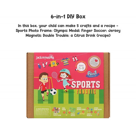 Set Creativ 6-In-1 Jack in the box Iubitori De Sporturi