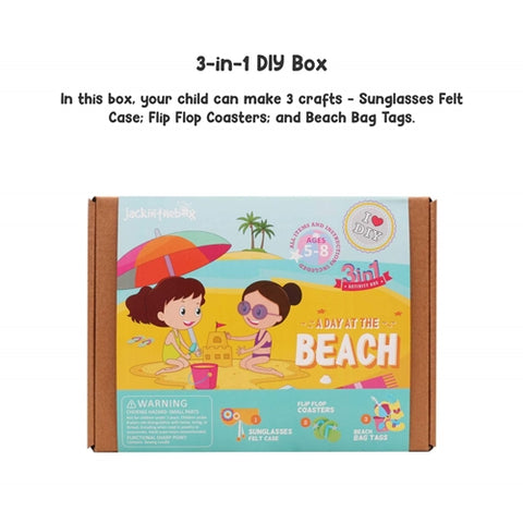 Jack In The Box - Kit Creatie 3-In-1 O Zi Pe Plaja