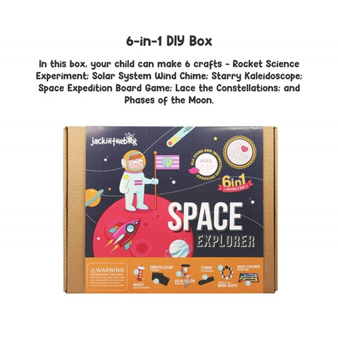  Jack in the box- Set Creativ 3-In-1 - Exploratori Spatiali