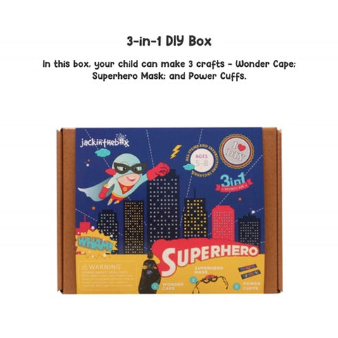 Set Creativ 3-In-1 Jack in the box - Supererou 