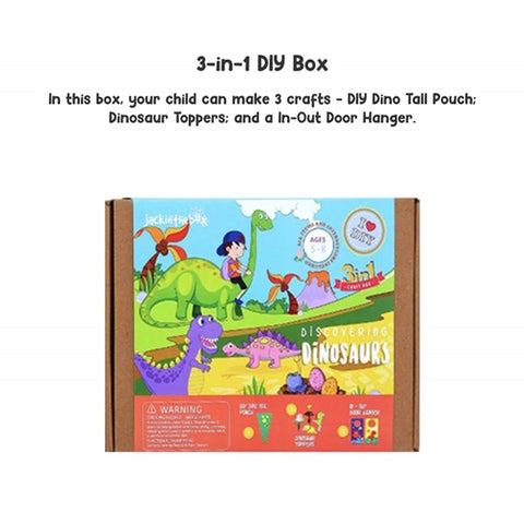 Jack in the box - Set Creativ 3-In-1 - Descopera Dinozaurii