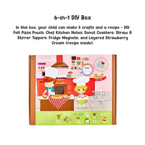 Set Creativ 6-In-1 Jack in the box Micul Bucatar