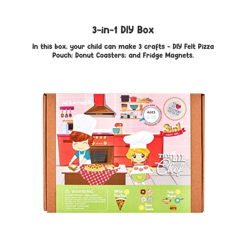 Set Creativ 3-In-1 Jack in the box Micul Bucatar