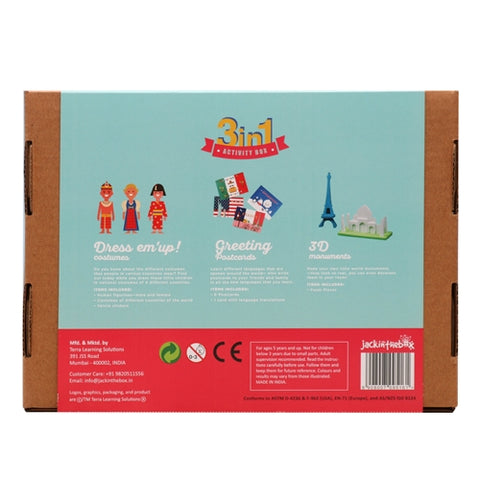 Jack in the box- Set Creativ 3-In-1  - Jurul Lumii