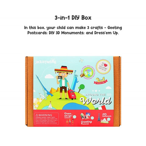 Jack in the box- Set Creativ 3-In-1  - Jurul Lumii