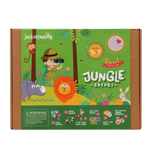 Set Creativ 6-In-1 Jack in the box Safari In Jungla