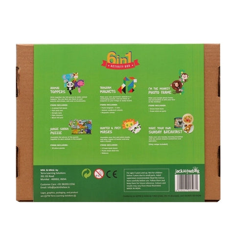 Set Creativ 6-In-1 Jack in the box Safari In Jungla
