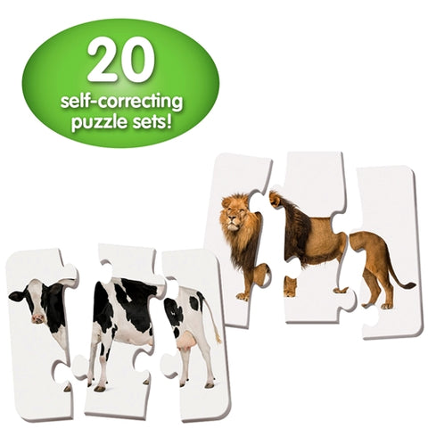 The learning journey - Puzzle The learning journey Potriveste Corpul Animalelor