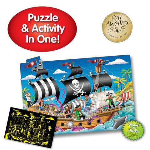 The learning journey - Puzzle The learning journey Straluceste in Intuneric - Barca Piratilor