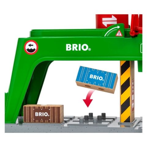 Brio  - Jucarie Macara Brio cu Container