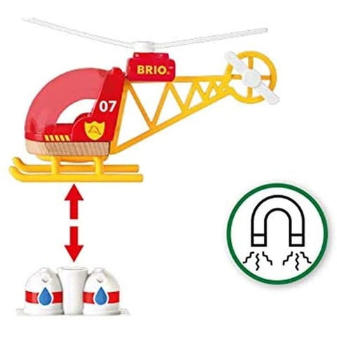 Brio  - Set de Joaca Brio Elicopter de Pompieri