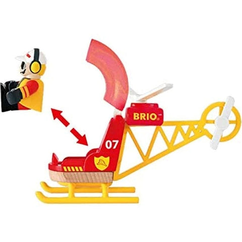 Brio  - Set de Joaca Brio Elicopter de Pompieri