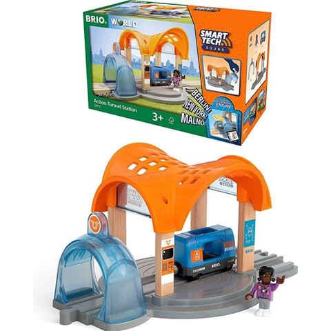 Brio - Set de Joaca Smart Tech Brio  - Statie cu Tren