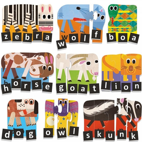 Puzzle-Uri Progresive Headu Ecoplay Litere Si Cuvinte Engleza