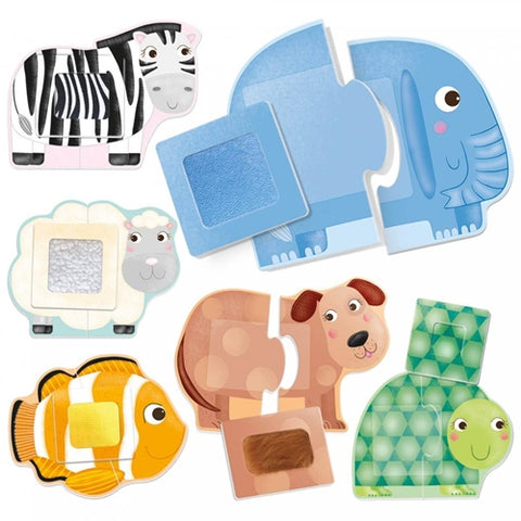 Puzzle Headu Montessori Animale Senzoriale