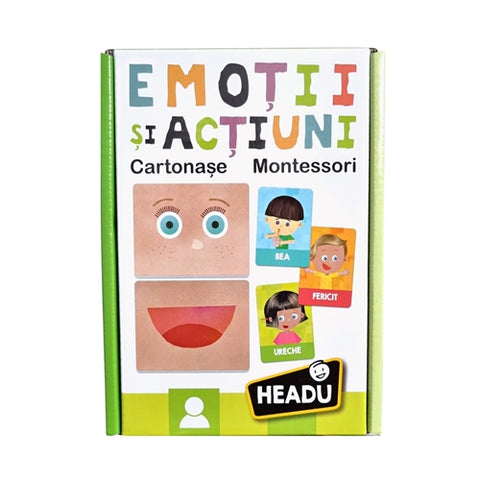 Carti Headu Montessori Emotii si Actiuni in Romana